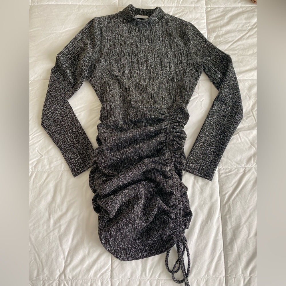Long Sleeve Sparkle Dress